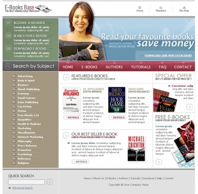 Product picture ebooks online store templates