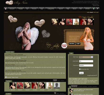 Product picture SexyNavira Boonex Templates Dolphin V7.0 