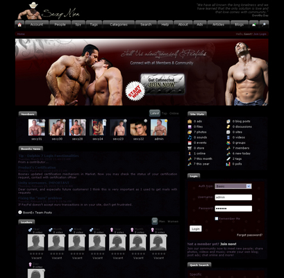 Product picture SexyMen Wild Dolphin Templates 